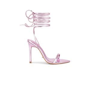 Tony Bianco 'Miah' Purple Leather Stiletto Heel Sandal Size 8